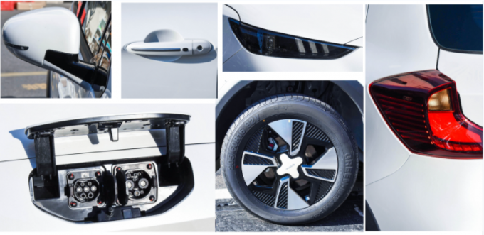 5 porte 5 sedili SUV Puer Electric Car K3 Range fino a 320KM con garanzia di tre anni 3