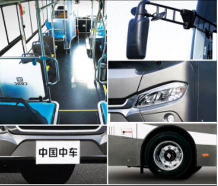 Autobus elettrici di grande capacità Modello TEG6803BEV con 29 posti per le città moderne 0