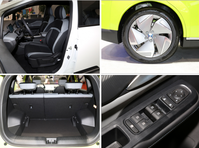 55.4 KWh batteria auto elettrica Z03 Range fino a 430 Km Intelligent Assisted Driving Car 0