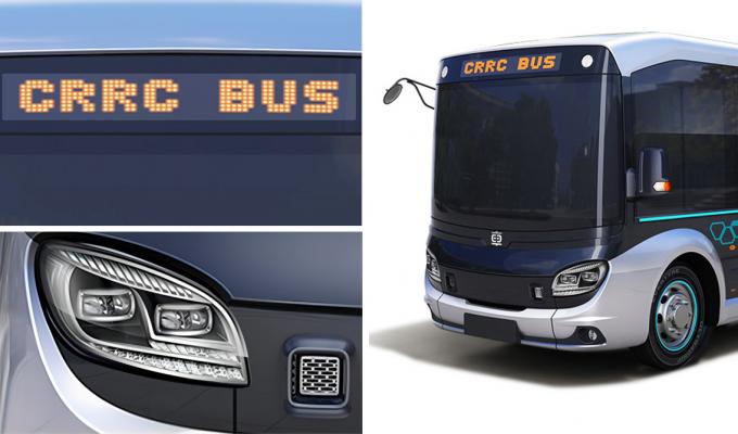 Autobus elettrico ad alta efficienza e risparmio energetico TEG6530BEV 5,3 metri 1